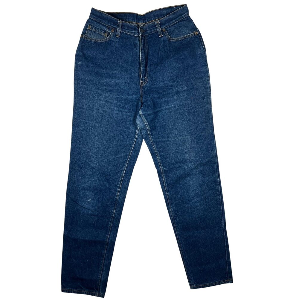 Vintage Womens Levi's 505 Jeans Size 16 Tapered Leg Classic Western Cowgirl